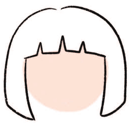 女孩简笔画