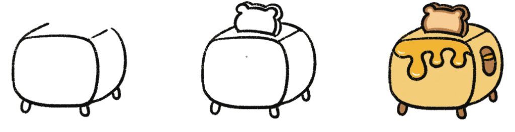 烘焙简笔画