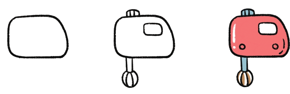 烘焙简笔画