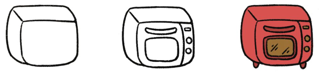烘焙简笔画