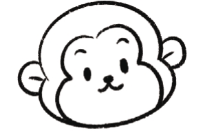 猴子简笔画