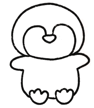 企鹅简笔画