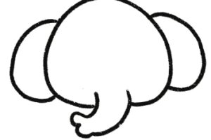 大象简笔画