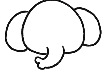 大象简笔画