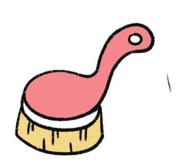 大扫除简笔画