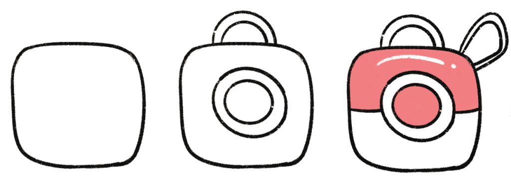 照相机简笔画