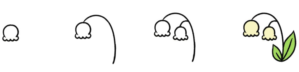 铃兰简笔画