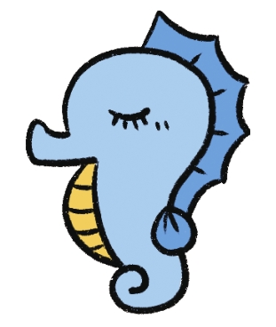 海马简笔画