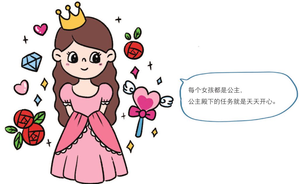 公主简笔画