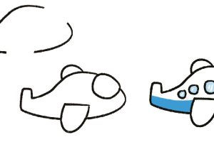 飞机简笔画