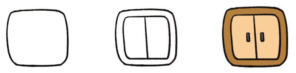 衣柜简笔画