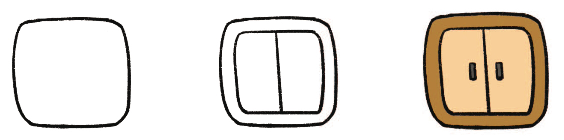 衣柜简笔画