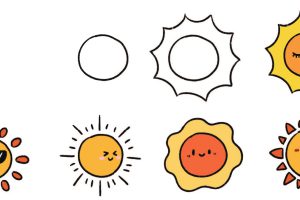 太阳简笔画