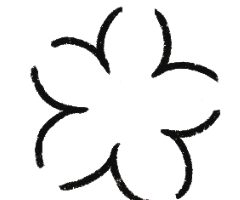 樱花简笔画