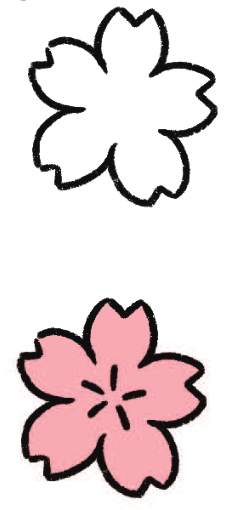 樱花简笔画