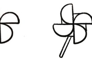 风车简笔画
