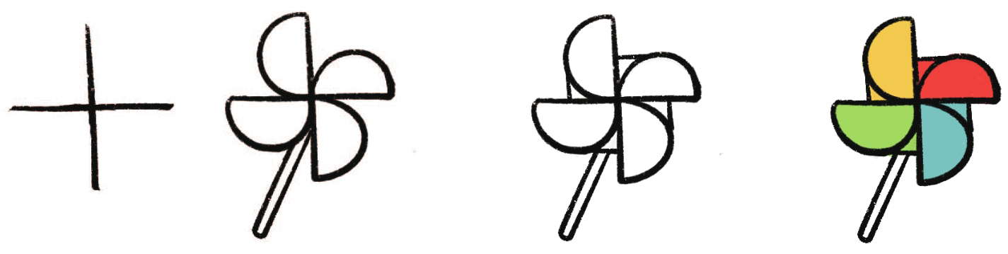 风车简笔画