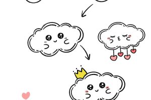云朵简笔画