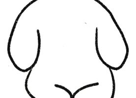 金毛简笔画