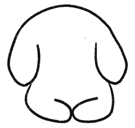 金毛简笔画