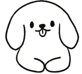 金毛简笔画
