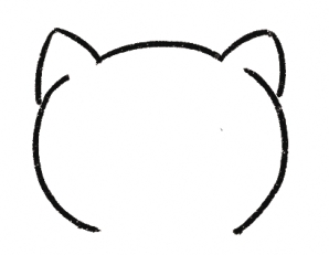 柴犬简笔画