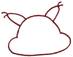 松鼠简笔画