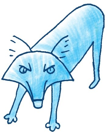 狼简笔画