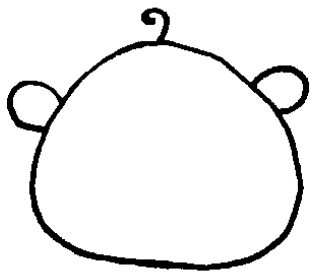 熊猫简笔画