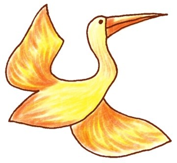 鹈鹕简笔画