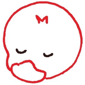 鸭子简笔画