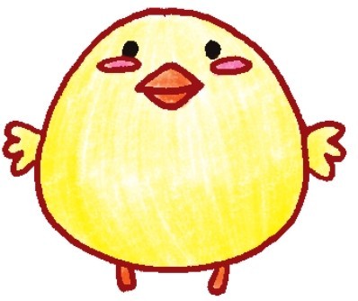 小鸡简笔画