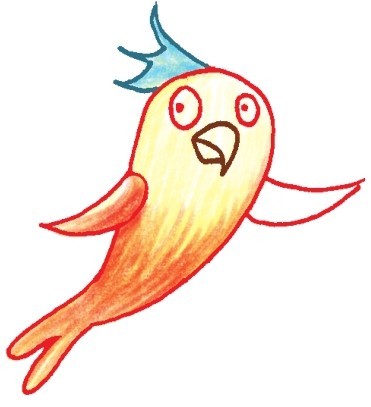 鹦鹉简笔画