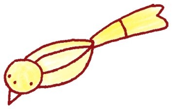 喜鹊简笔画