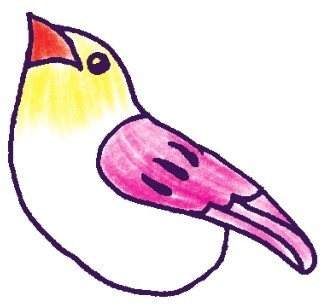 麻雀简笔画