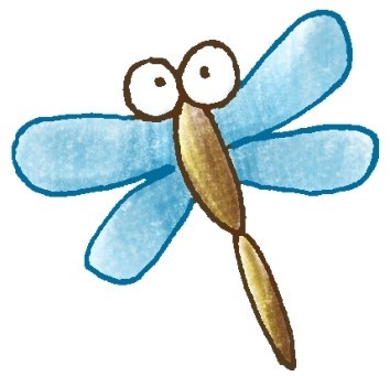 蜻蜓简笔画