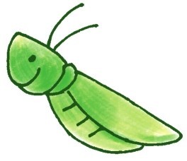 蝈蝈简笔画