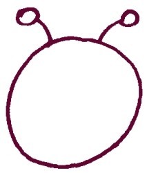 毛毛虫简笔画