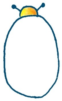 金龟子简笔画
