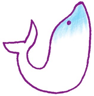 海豚简笔画