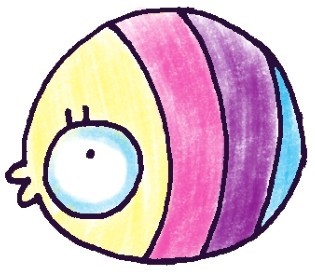 小丑鱼简笔画