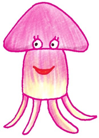 鱿鱼简笔画