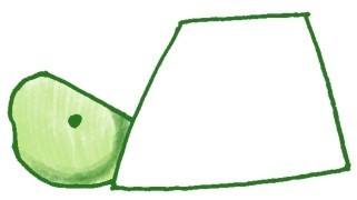 乌龟简笔画