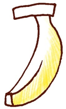香蕉简笔画