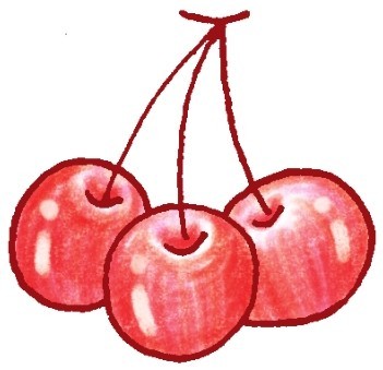 樱桃简笔画