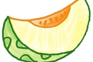 哈密瓜简笔画