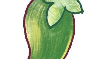 尖椒简笔画