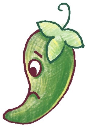尖椒简笔画