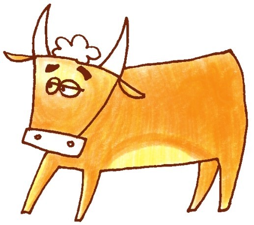 牛简笔画