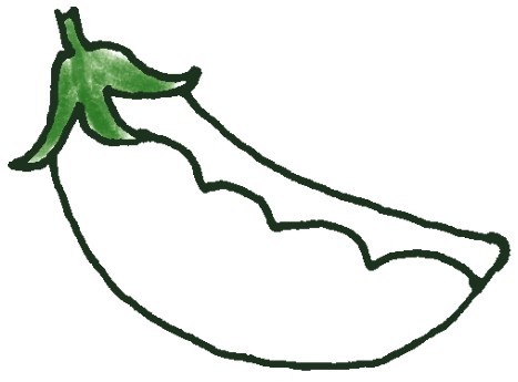 豌豆简笔画